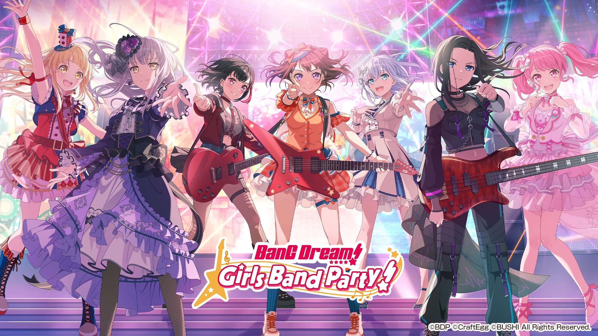 BanG Dream! Girls Band Party! Official Website