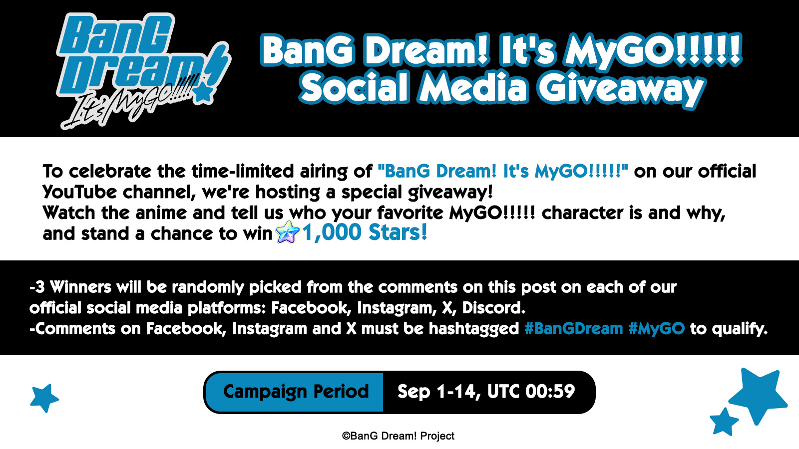 BanG Dream! It's MyGO!!!!! Free-to-Watch on  for a Limited