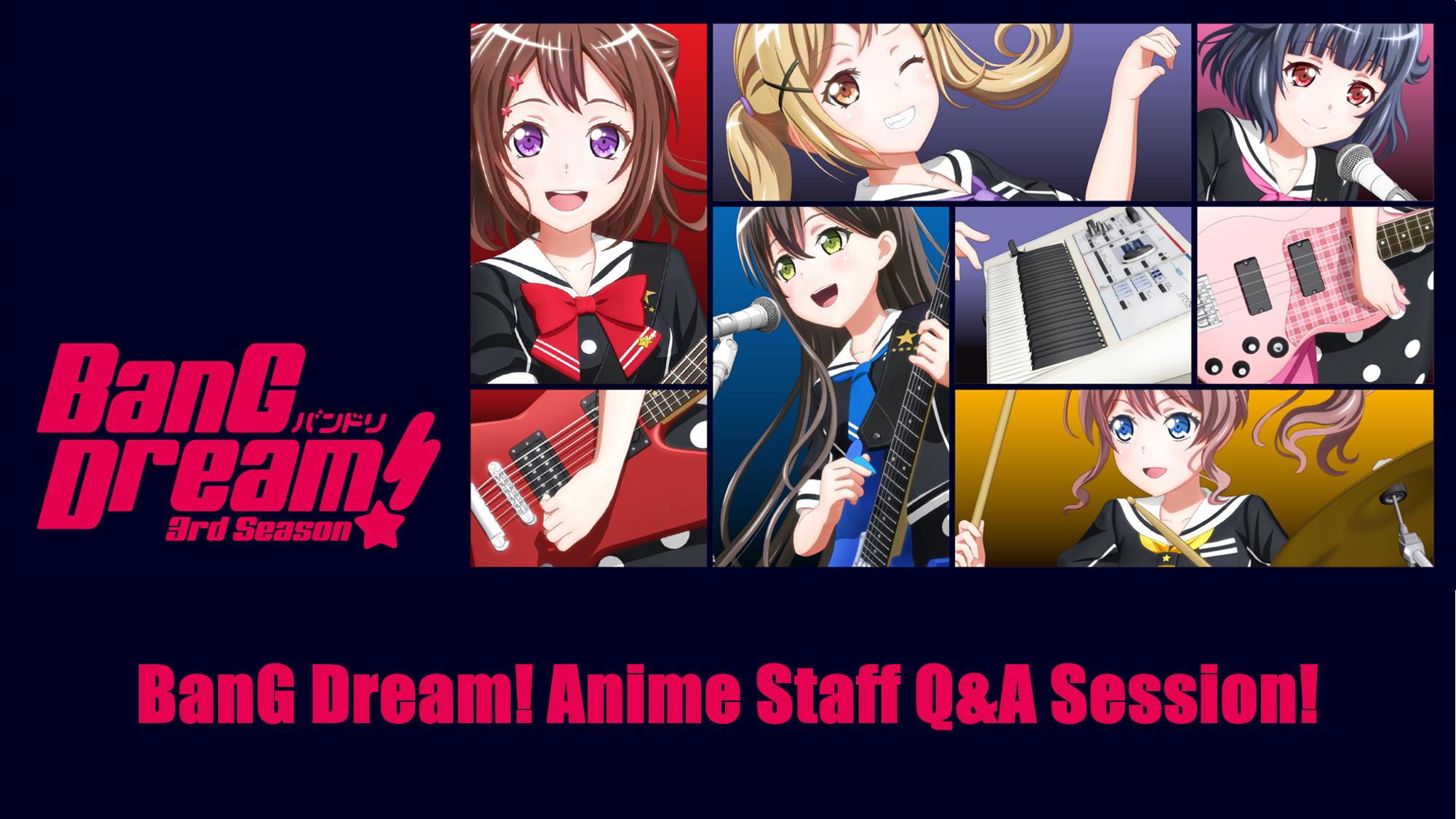 BanG Dream Girls Band Party - What will the 7 bands aim for on the